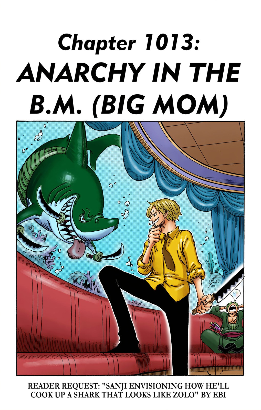 One Piece Digital Colored Chapter 1013 image 01